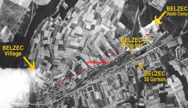 locations of concentration camps. location of the death camp