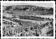 POWs crossing the San River