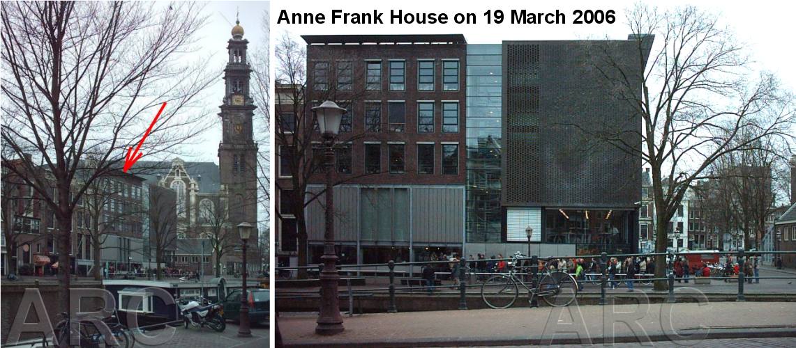 Anne Frank, her family and the