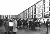 Jews in Drancy Courtyard #1