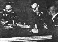 Heydrich in Himmlers Büro