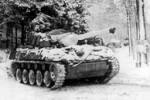 German Tank in the Ardennes (France)