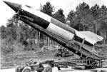 Captured V2 Rocket at a British Test Range near Cuxhaven (Germany)