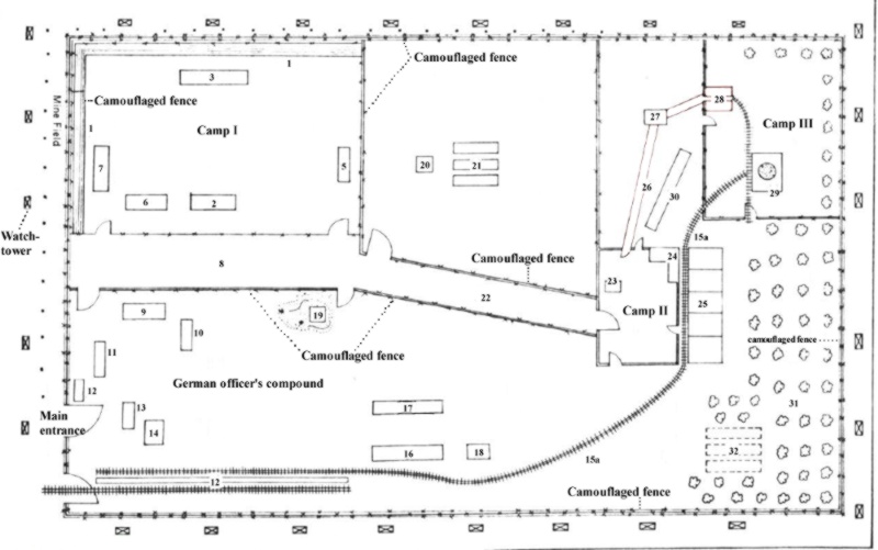 map of concentration camps during. when the death camp had